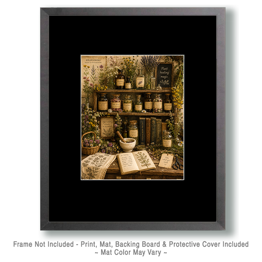 Apothecary Shelves - Cottagecore Art Prints - Image 2