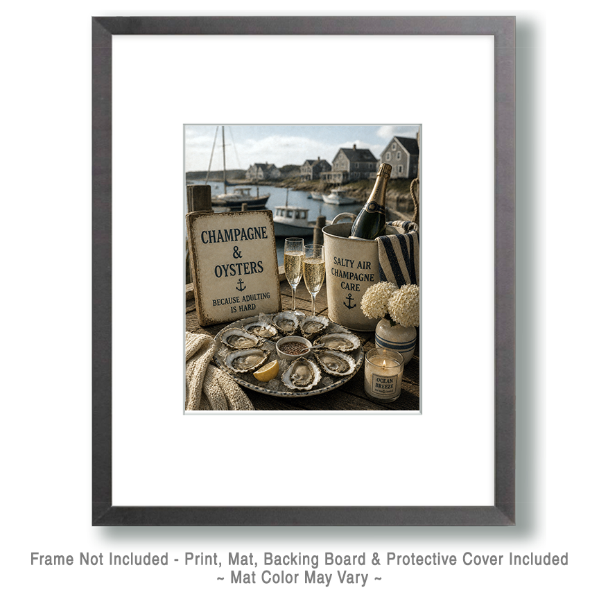 Champaign and Oysters - Nautical Nostalgia - Image 2