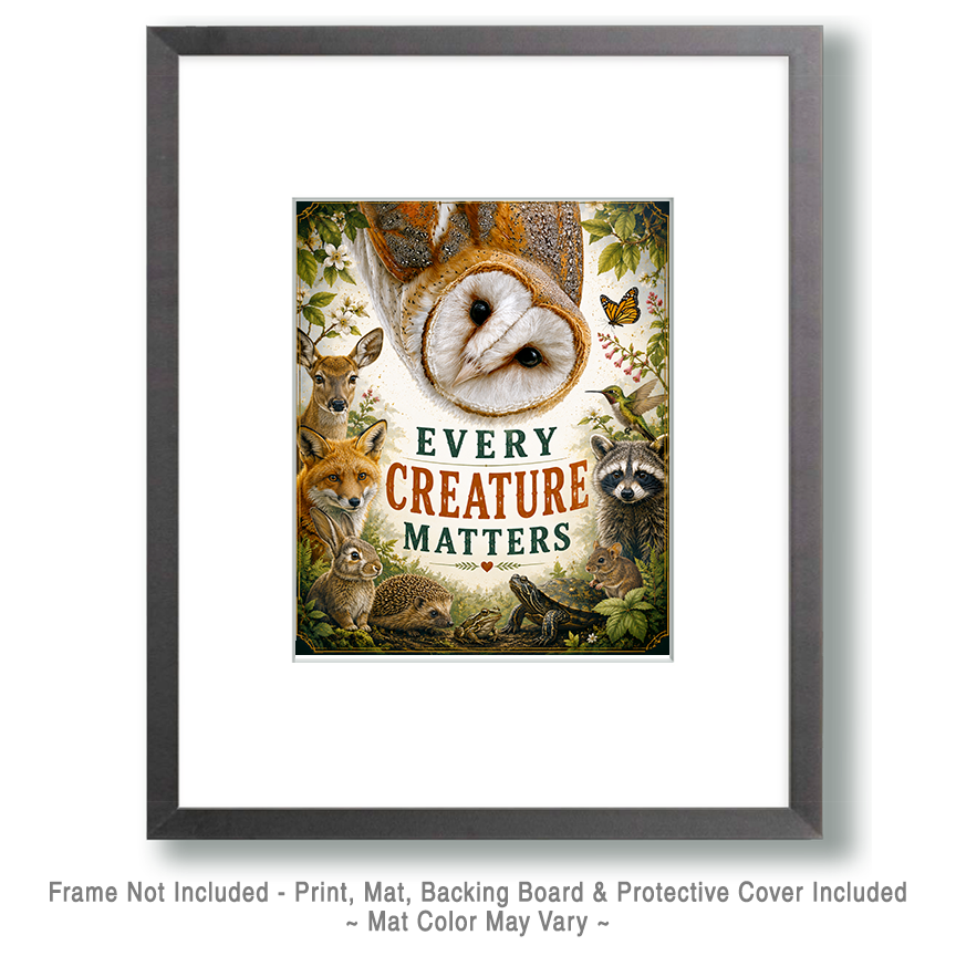 Environmental Wall Art - Every Creature Matters - Image 2