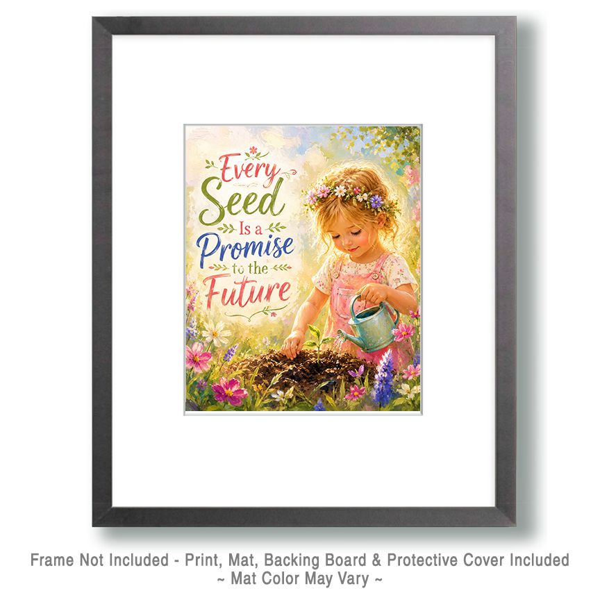 Environmental Wall Art - Every Seed is a Promise to the Future - Image 2
