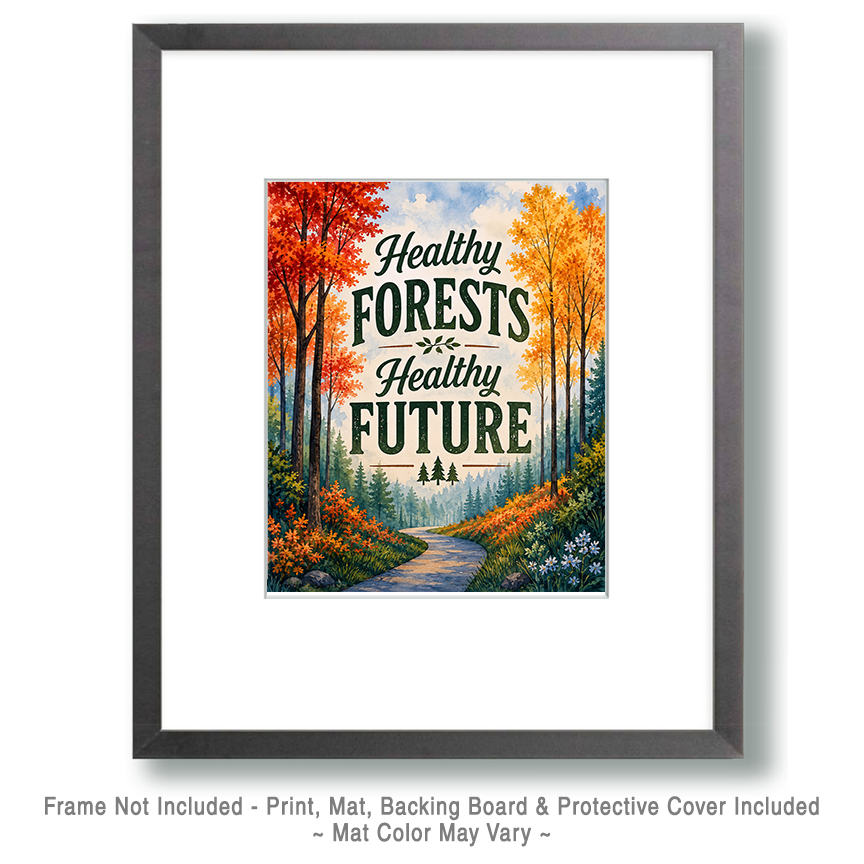 Environmental Artwork - Healthy Forests Healthy Future - Image 2
