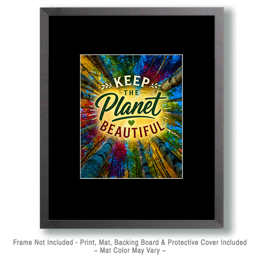 Environmental Artwork - Keep the Planet Beautiful - Image 2
