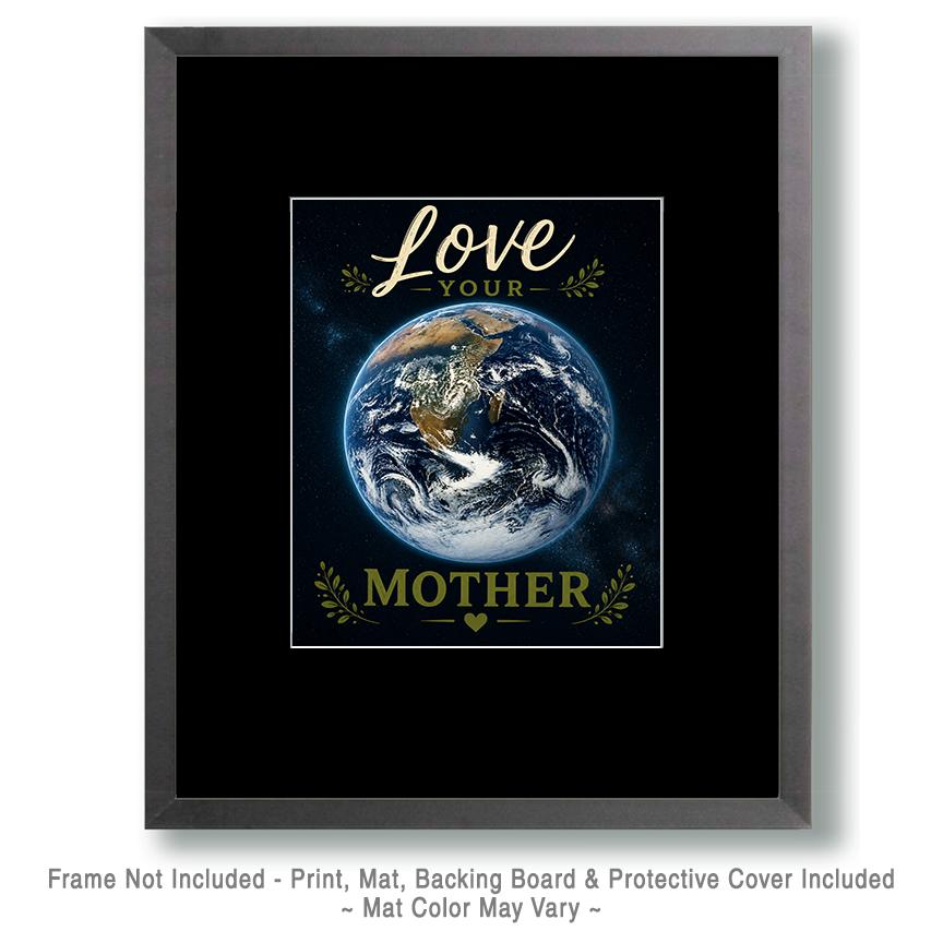 Environmental Art Print - Love Your Mother - Image 2