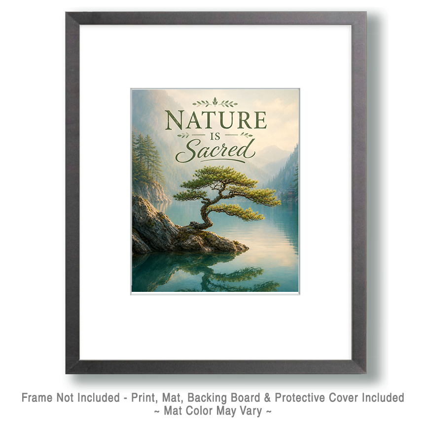 Environmental Art Print - Nature Is Sacred - Image 2