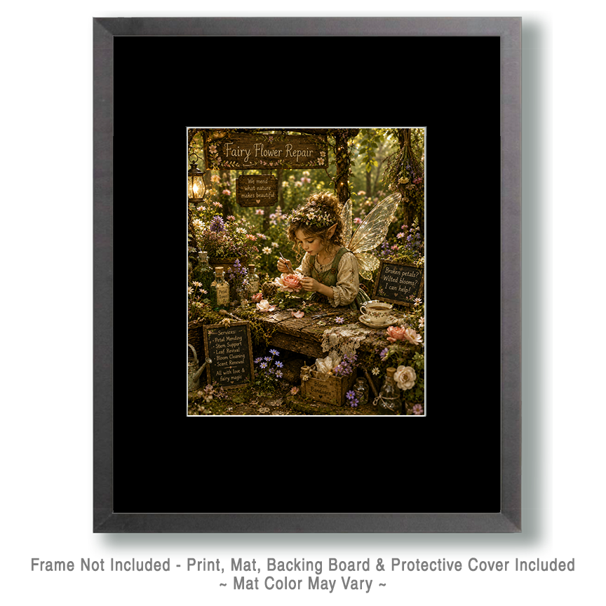 Fairy Flower Repair - Cottagecore Home Decor - Image 2