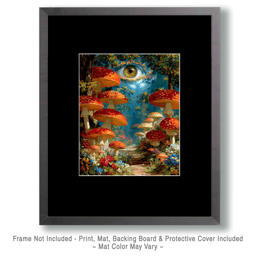 Natures Watching - Mushroom Home Decor - Image 2