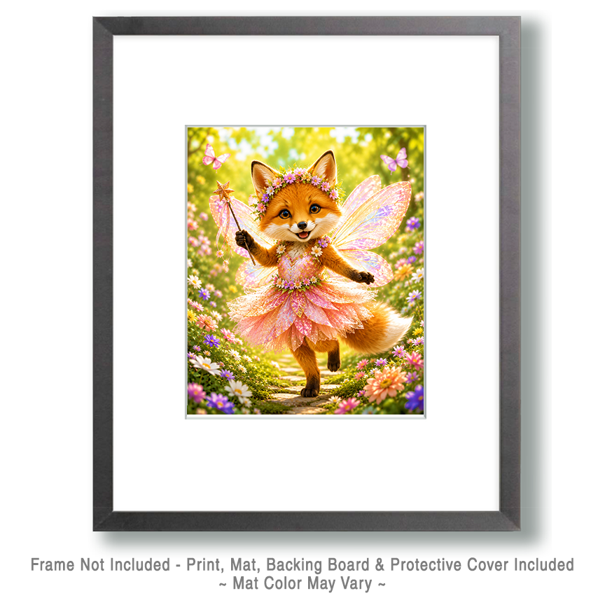 Red Fox Fairy - Animal Fairies - Children's Fantasy Artwork - Image 2