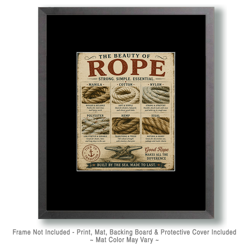 Rope Chart - Coastal Nautical Nostalgia - Image 2
