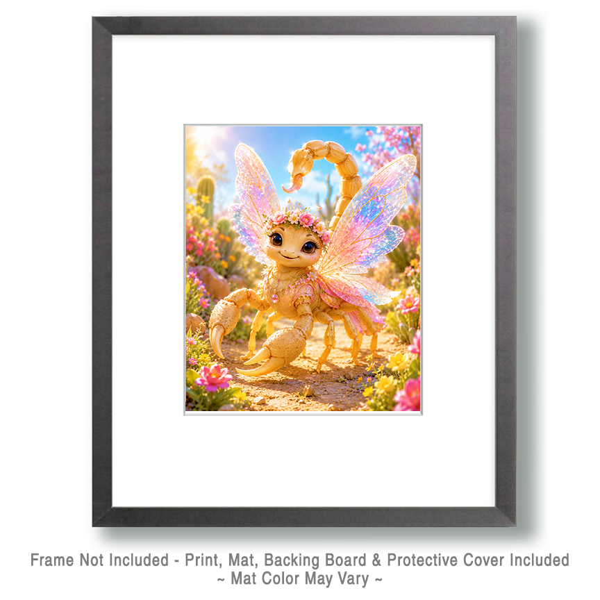 Scorpion Fairy - Animal Fairies - Children's Fantasy Artwork - Image 2