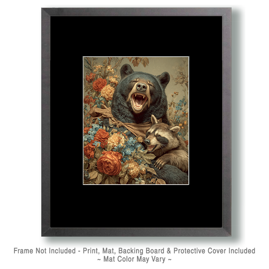 Sharing a Joke with a Raccoon - Image 2