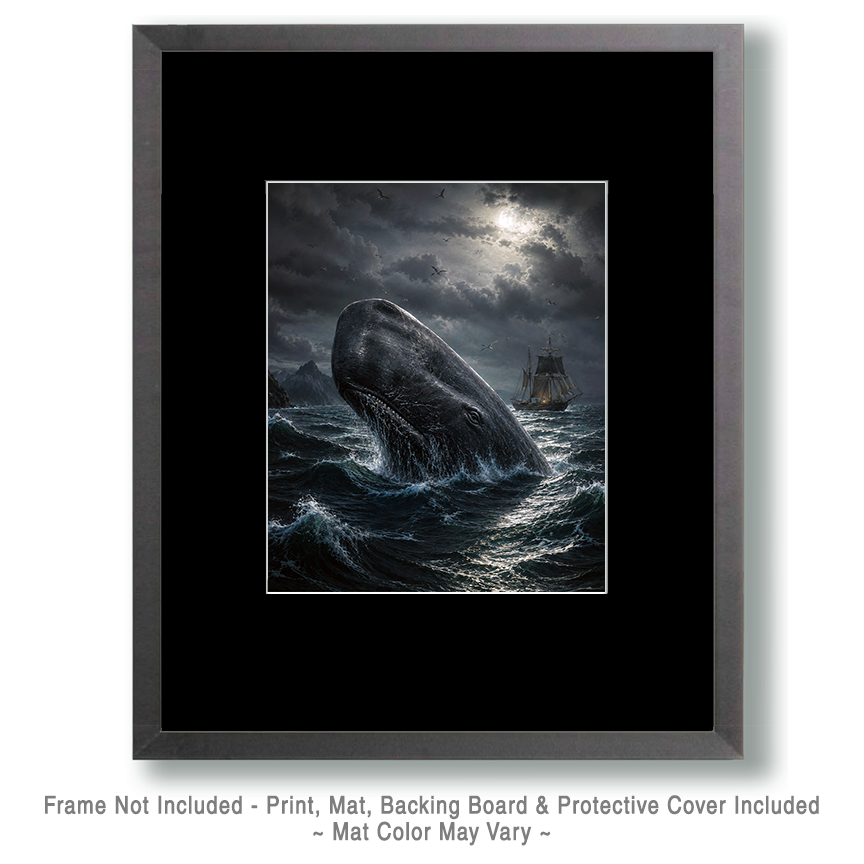 Sperm Whale Surfacing - Coastal Wall Art - Image 2
