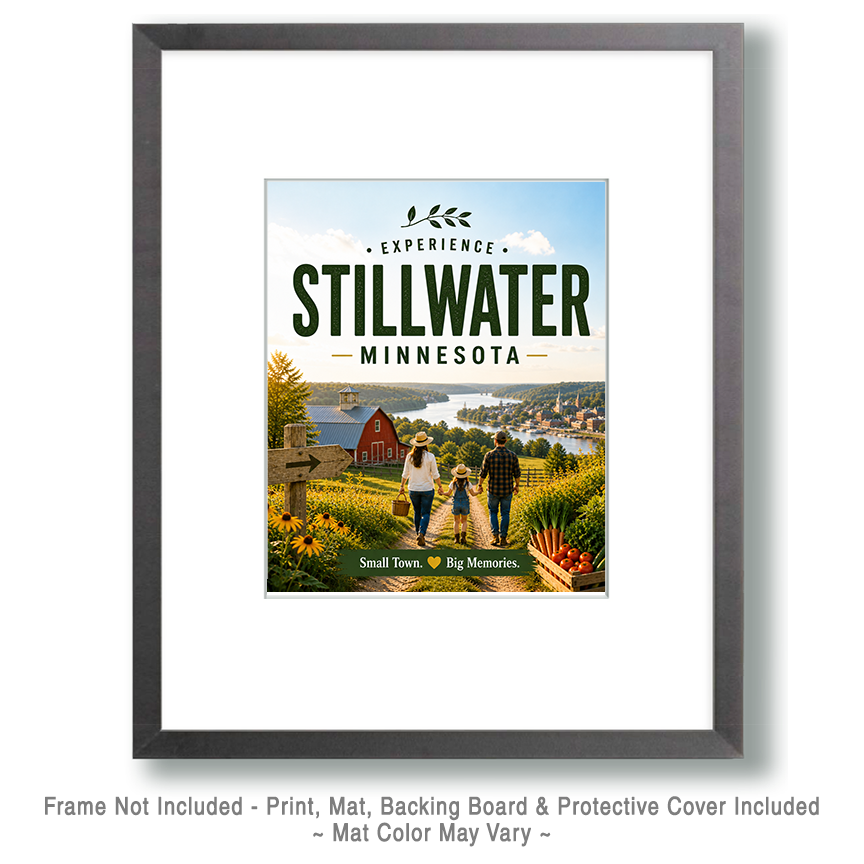 Stillwater Minnesota - Agri-Tourism Art Print - Image 2