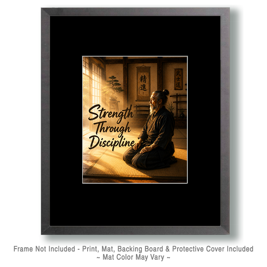 Strength Through Discipline - Dojo - Martial Arts Artwork - Image 2