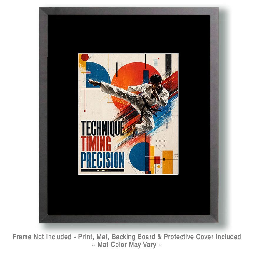 Technique Timing Precision - Martial Arts Artwork - Image 2
