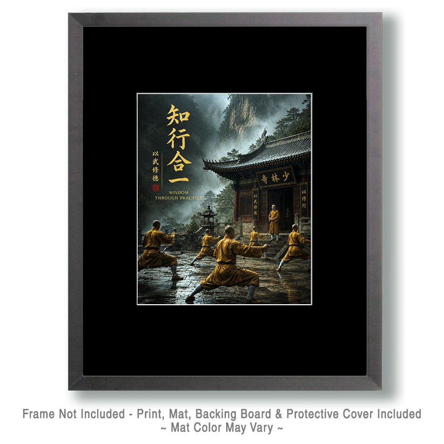 Wisdom Through Practice - Martial Arts Artwork - Image 2